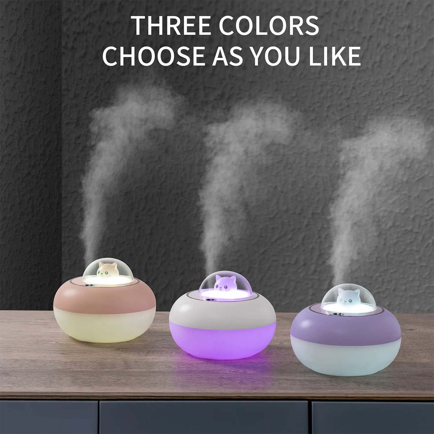 OEM Air Humidifier Purifier For Home School Office Exquisite And Romantic Air Humidifier