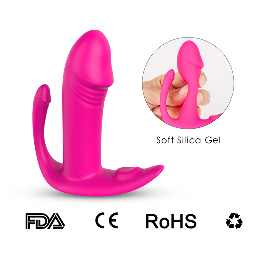 Buying in Bulk Wholesale Remote Control Wearable Dildo for Women with 10 Speed Vibration Adult Toy Store Online Factory