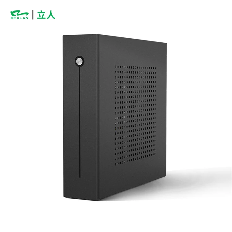 industrial computer control cabinet fanless mini pc rs232 rs485 6COM 4USB 2 LAN Dual NIC