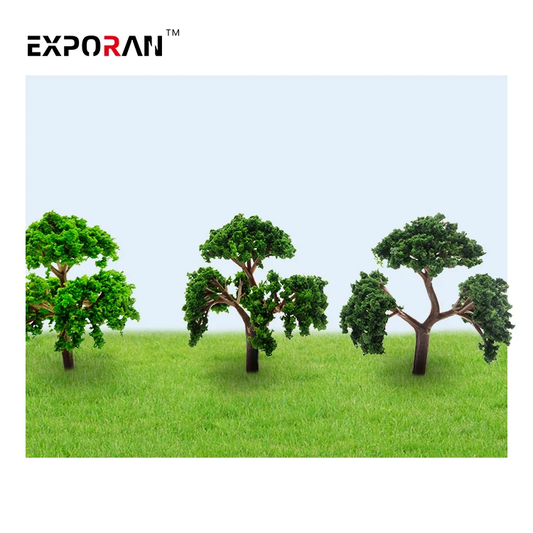 Architecture Customized Model Tree ho scale model making trees architectural model grass
