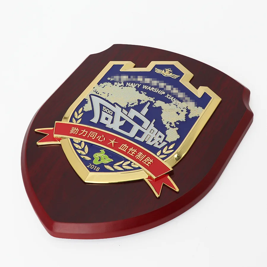 
Customized medal honor wood medal production lettering medal 