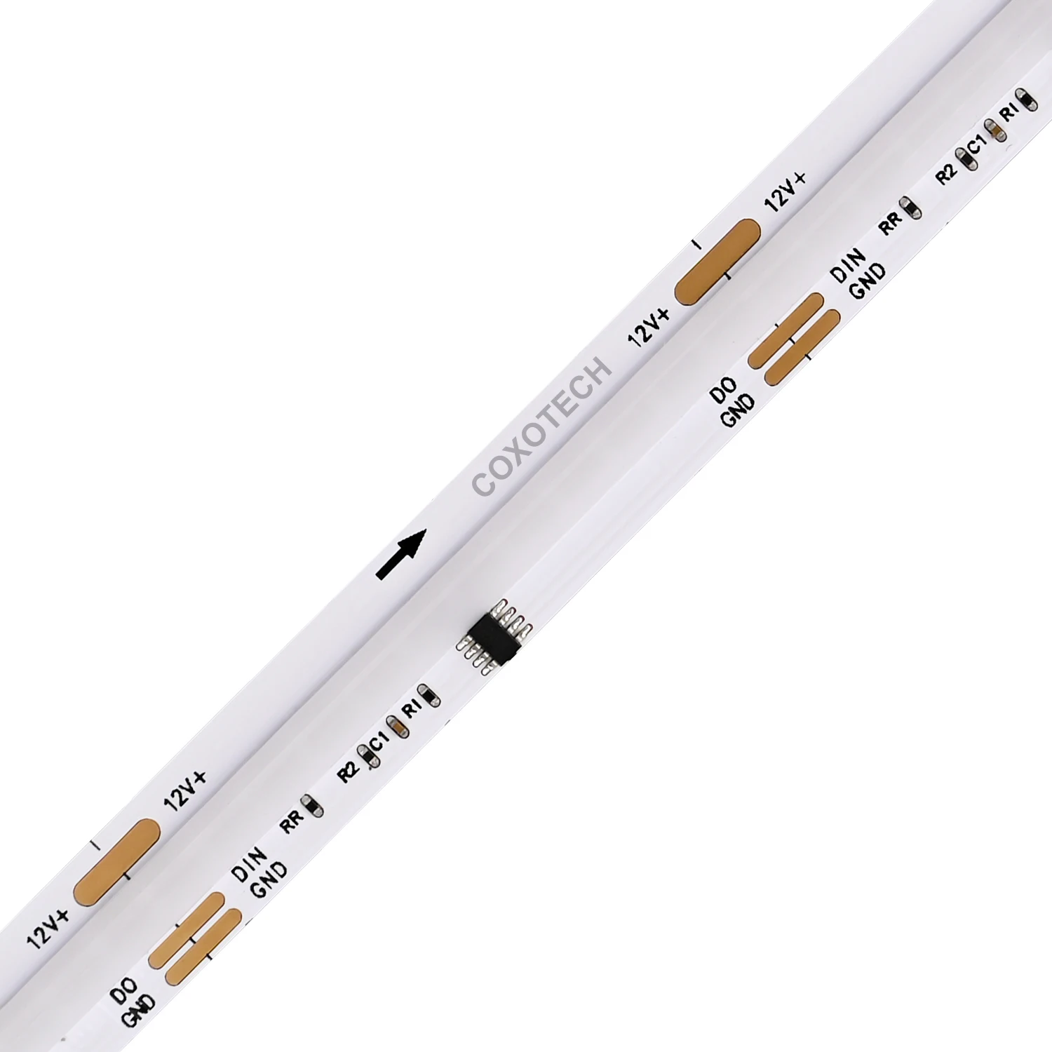 S5000 720leds Digital 10mm wide dc24v Digital 2811 COB led strip light