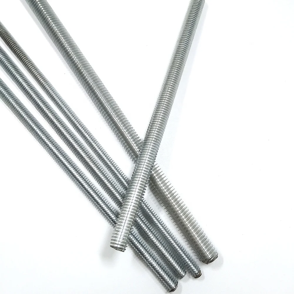 DIN975 Full Threaded Rod 4.8 Grade Galvanized GI Thread Rod Full Thread Stud Bolt
