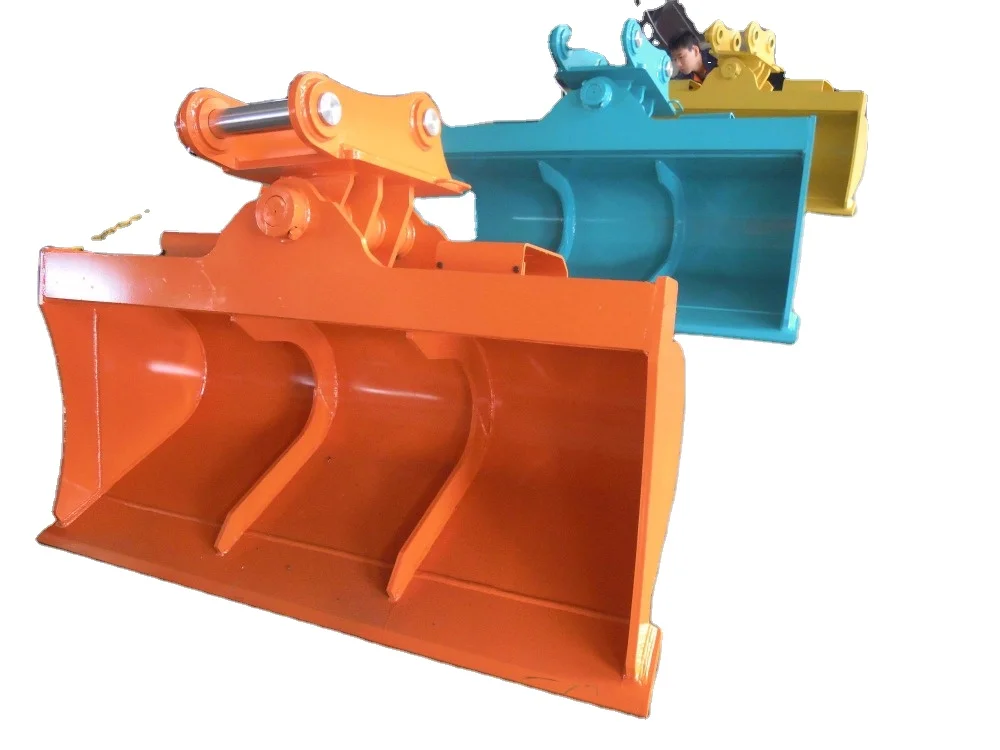 Excavator Tilt Bucket Excavator Bucket Hot Sale Special River Cleaning Bucket