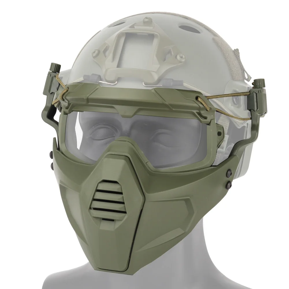 Tactical Mask Full Face Casco Tactico Combat Training Goggles Skull Hunting Gear Glasses Tactical Mask