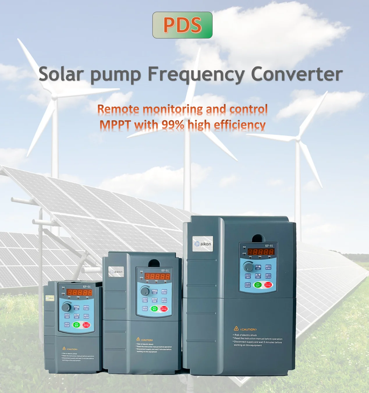 Made in China Inverter High Quality Solar Water Pump Variable Frequency Drive Inverter With 2 years Warranty