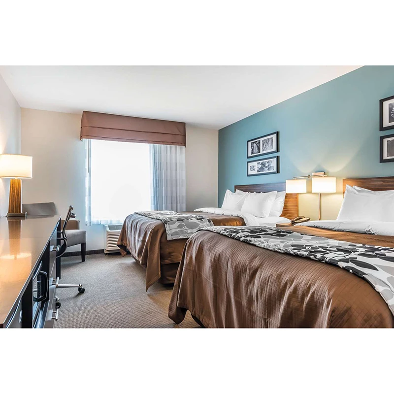 Sleep Inn custom high quality hotel bedroom sets 2021 modern bedroom furniture