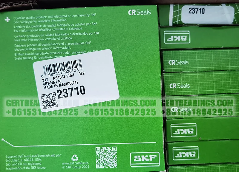Экспортное Оригинальное масло SKF CR23710 60 33*85 09*11 13 мм Нитриловая Резина оригинальное серии CR