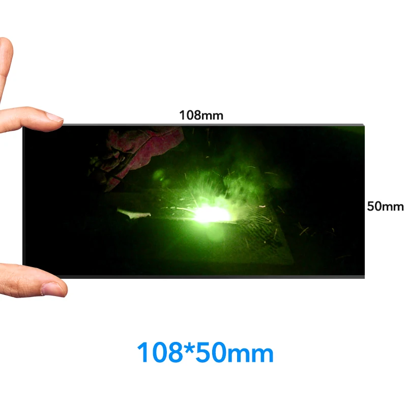 Factory custom welding mask Black glass lens replacement welding filter shade8-13  Mirror Welding Glass