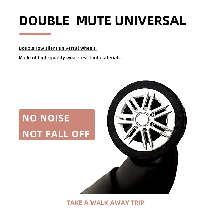 2PCS/SET 14inch Cosmetic Bag 20/24 Inches Girl Students Trolley Case Travel Spinner luggage Woman Rolling Suitcase Boarding Box