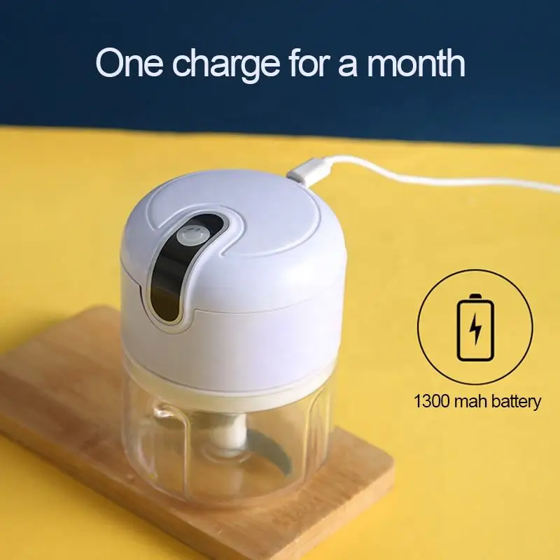 High Performance Wireless Electric Mini Meat Grinder Food Crusher Vegetable Chopper Garlic Blender