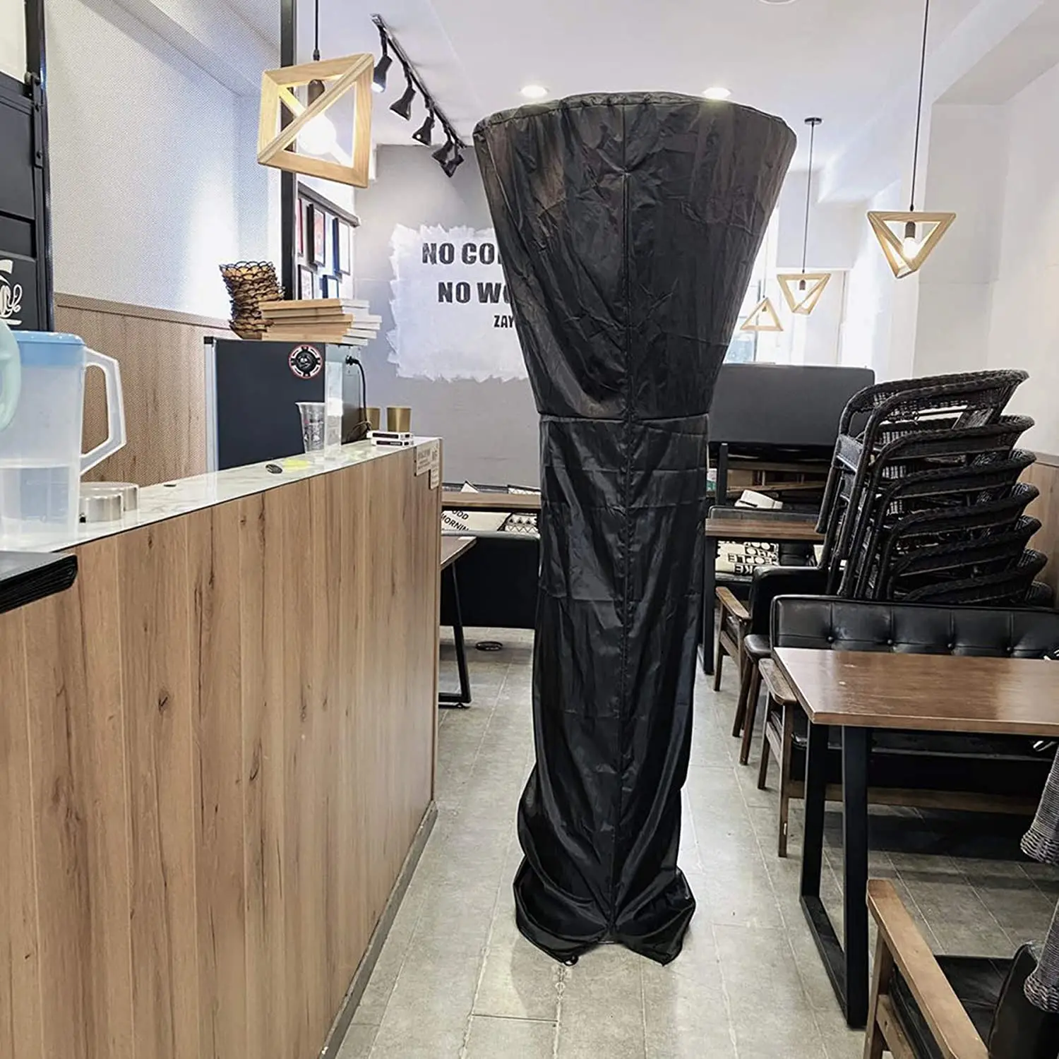 Fits Most Round Standup Patio Heaters Outdoor Heater Cover Waterproof Cover for Patio Heater