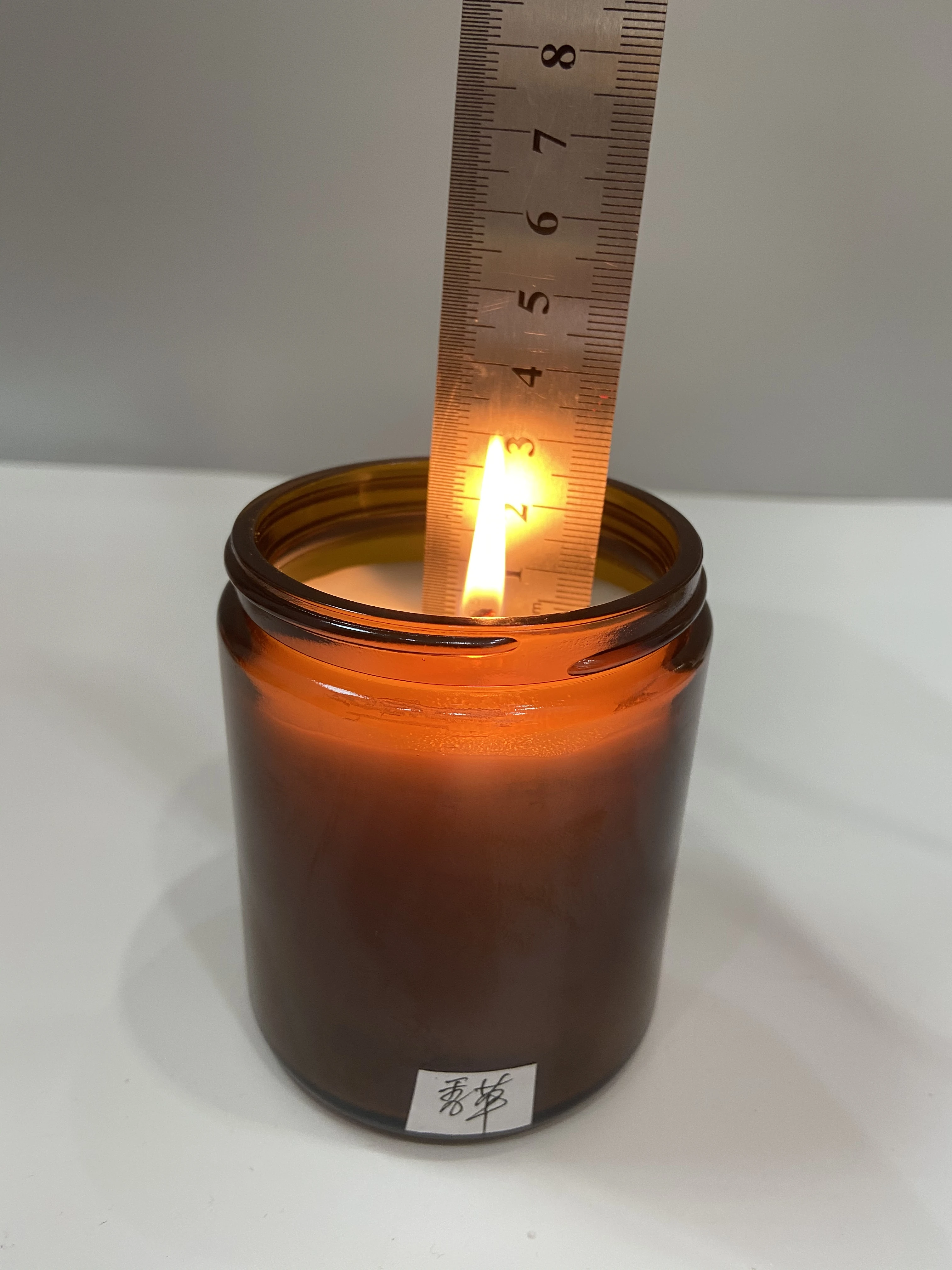 Aromatherapy Candles Home Fragrance Glass Jars Scented Amber Jar Candle Soy Wax for Gift