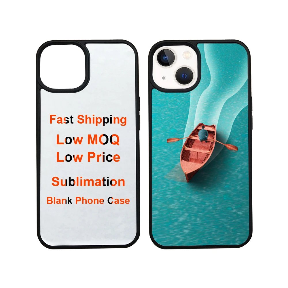 Factory Wholesale 2d Sublimation Pc Clear Tpu Blank Case Covers Bulk Cell Sublimation Phone Case For Iphone 13 pro max 12 11 X