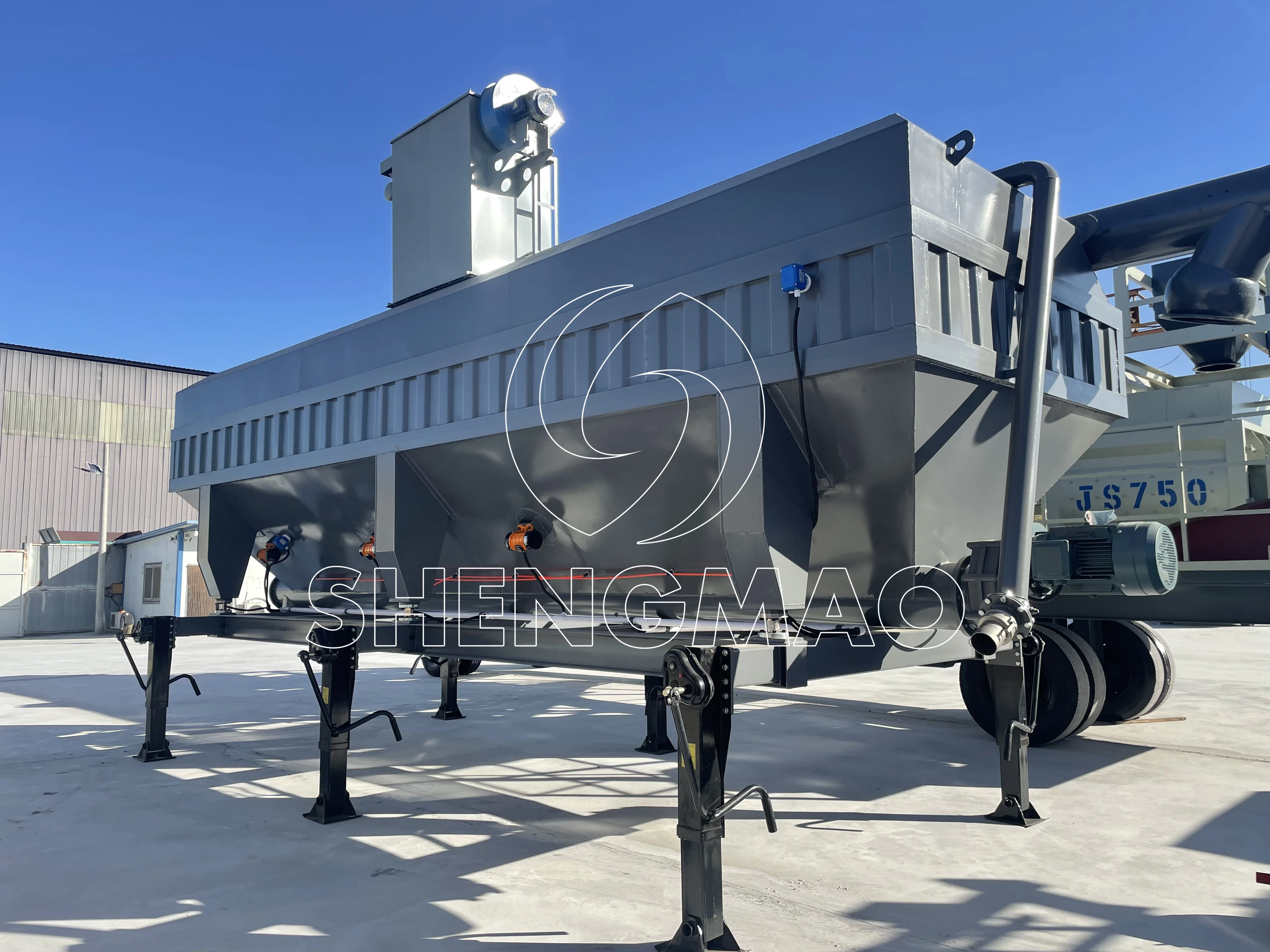 Professional Manufacturer 50 Ton Steel Concrete Storage Silo
