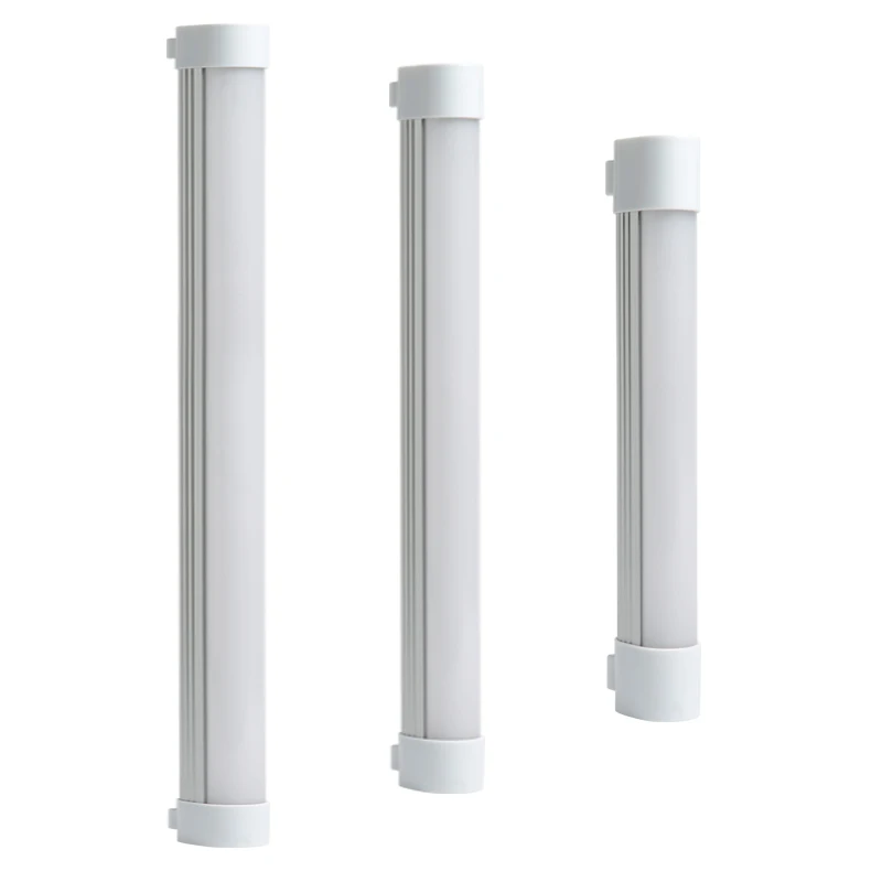 Лидер продаж, портативная светодиодная аварийная трубка с нижним магнитом, зарядка через USB, перезаряжаемая флуоресцентная лампа