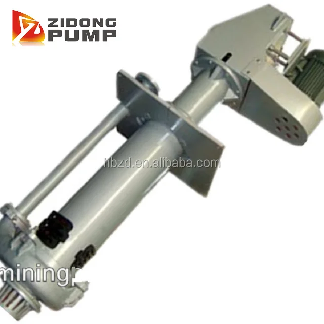 Mineral Processing Semi Submersible Sand Mud Sump Mining Centrifugal Industrial Rubber Vertical Chrome Aggregate Pit Slurry Pump