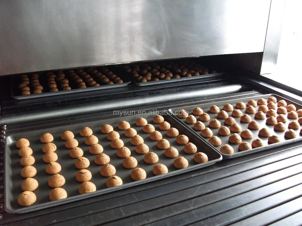  Полностью автоматическая туннельная печь для выпечки тортов кексов маффинов хлеба