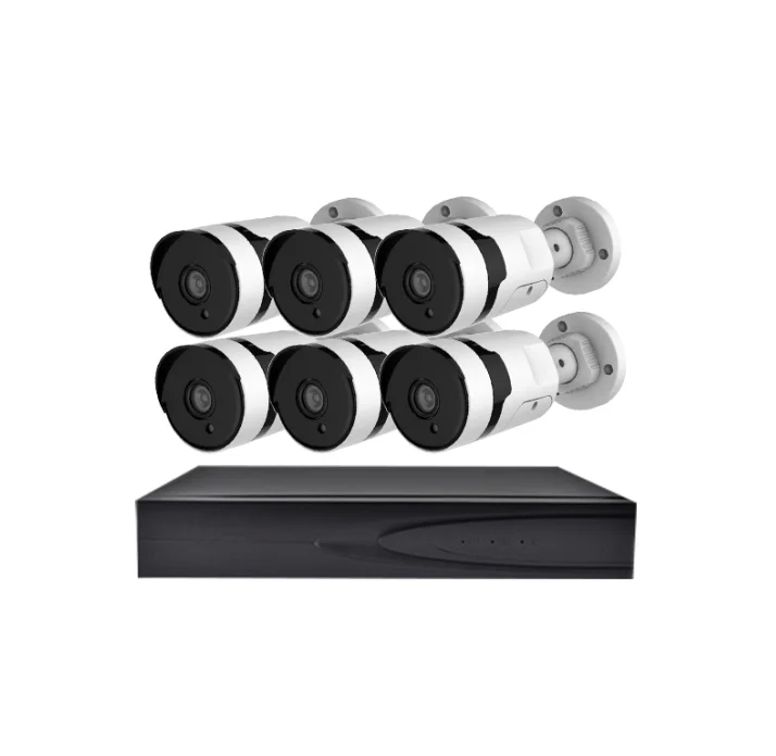 6CH 1920P cctv с ip-камерой видеонаблюдения облачным динамиком и poe камерой 5