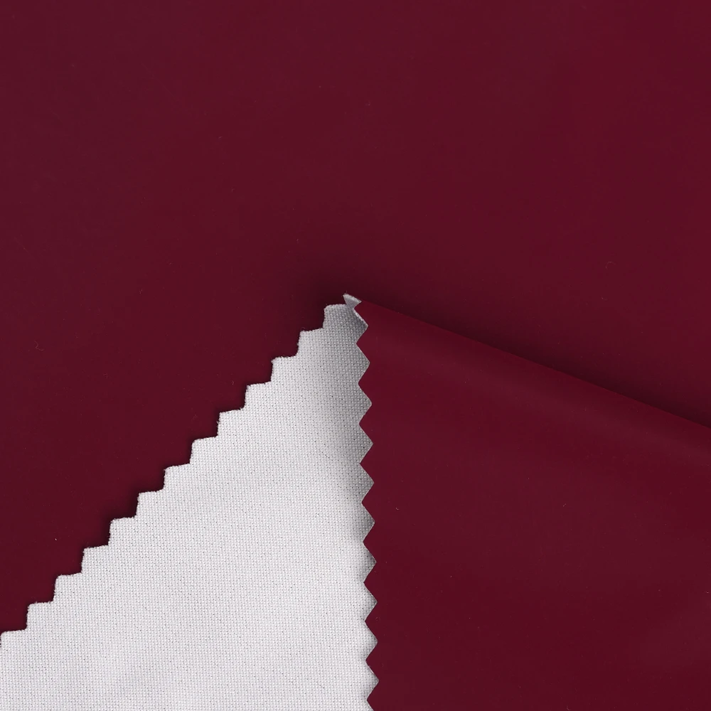 high quality glossy 2-way stretch pu leather skin-tight leggings faux leather fabric breathable artificial leather