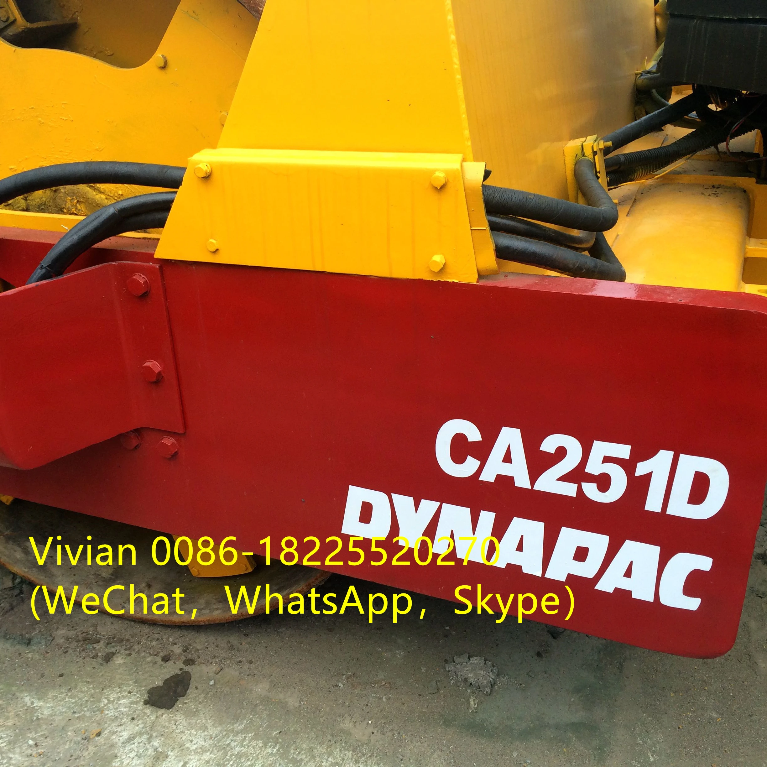  Дешевый уплотнитель дорожного качения Danapac CA251D высокая производительность