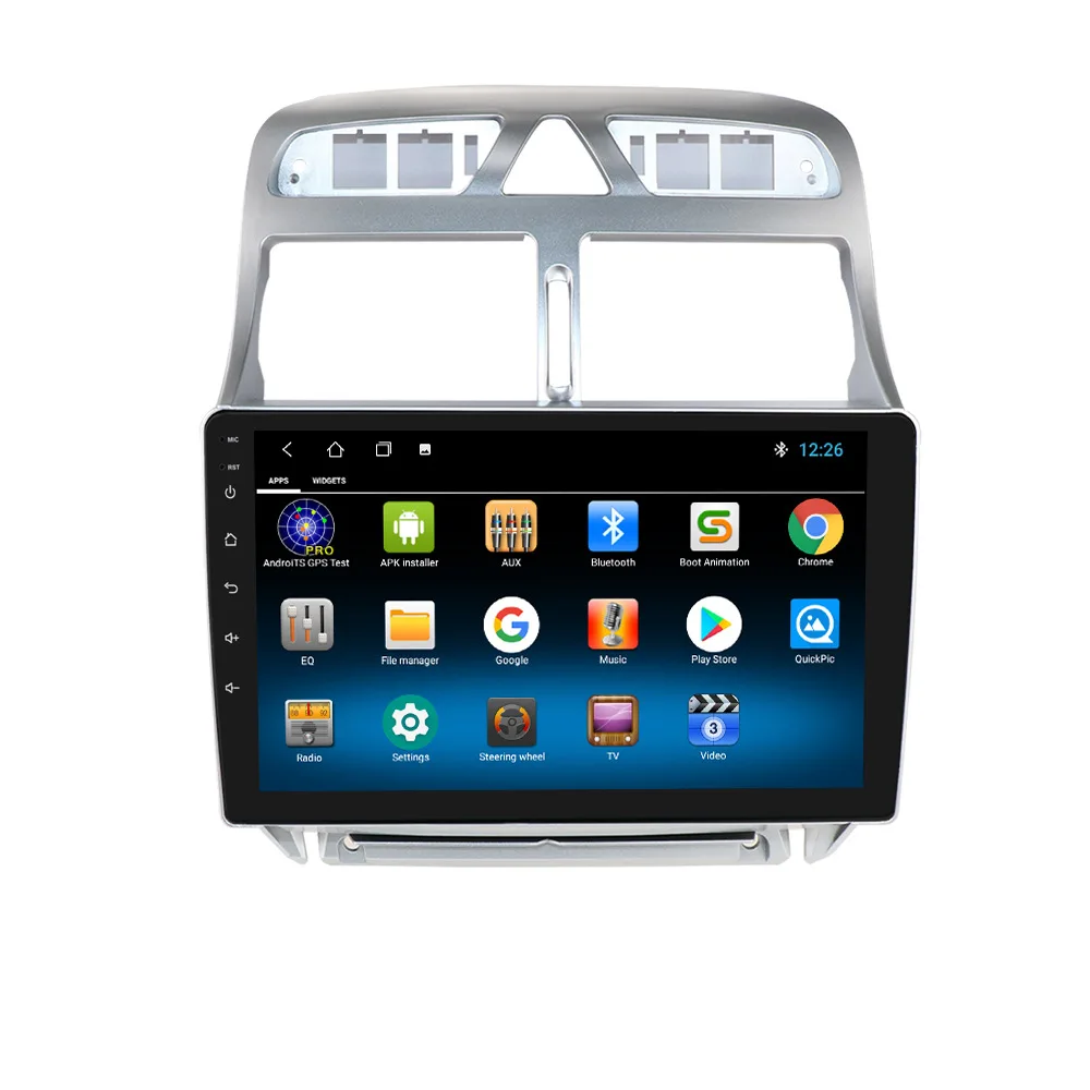 9 inch Car Radio For Peugeot 307 2002-2013 Android 10 Car DVD GPS Navigation Multimedia Player Stereo Video Autoradio