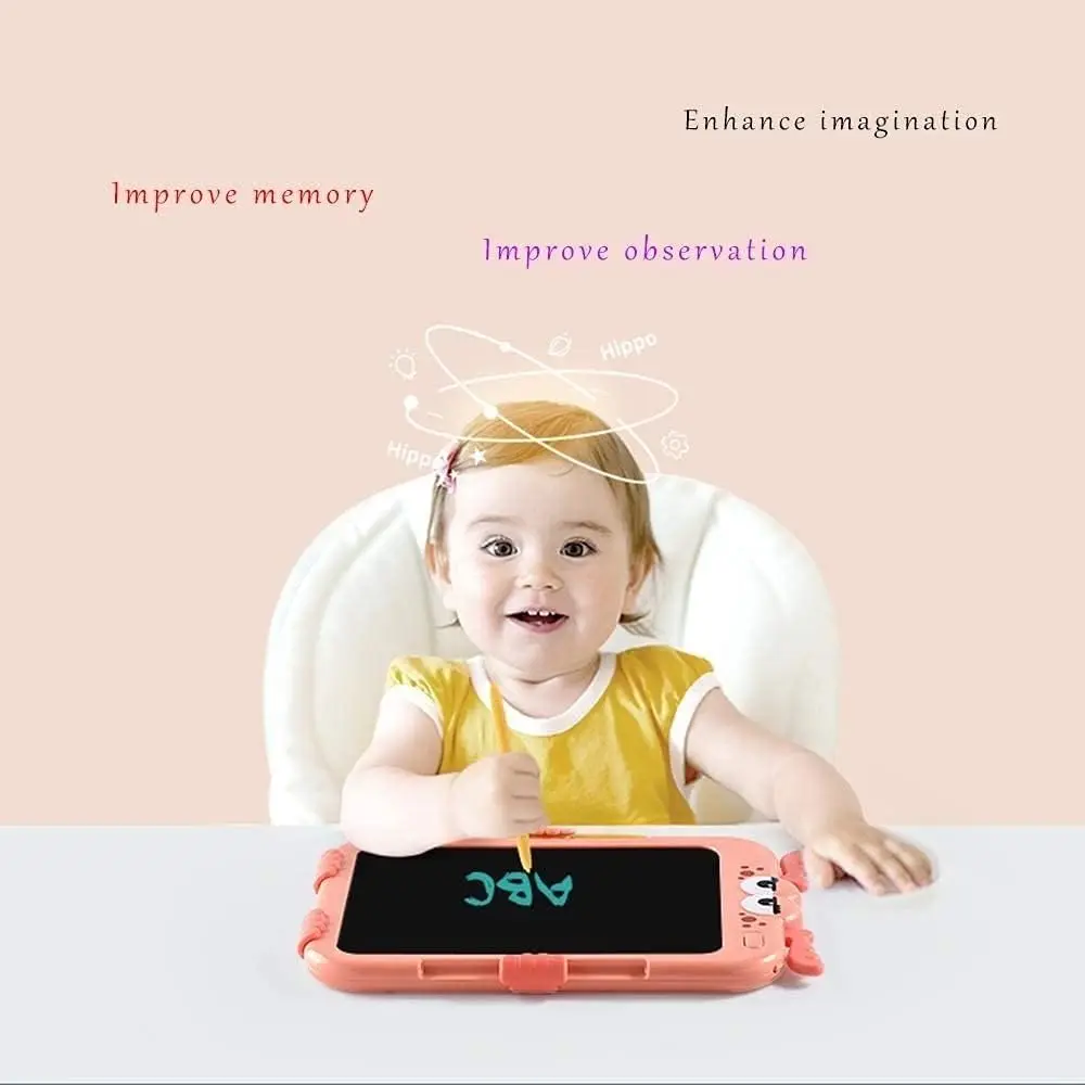 LCD Writing Tablet Electronic Graphics Tablet Portable Mini Board Handwriting Pad Drawing Tablet with Memory Lock for Kids