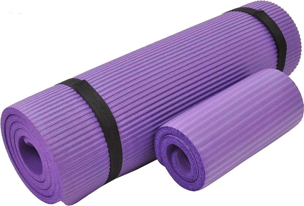Wholesale High Quality Colorful Yoga de matLarge Thick 10mm Nbr Foam Eco Friendly Yoga Mat For Pilates