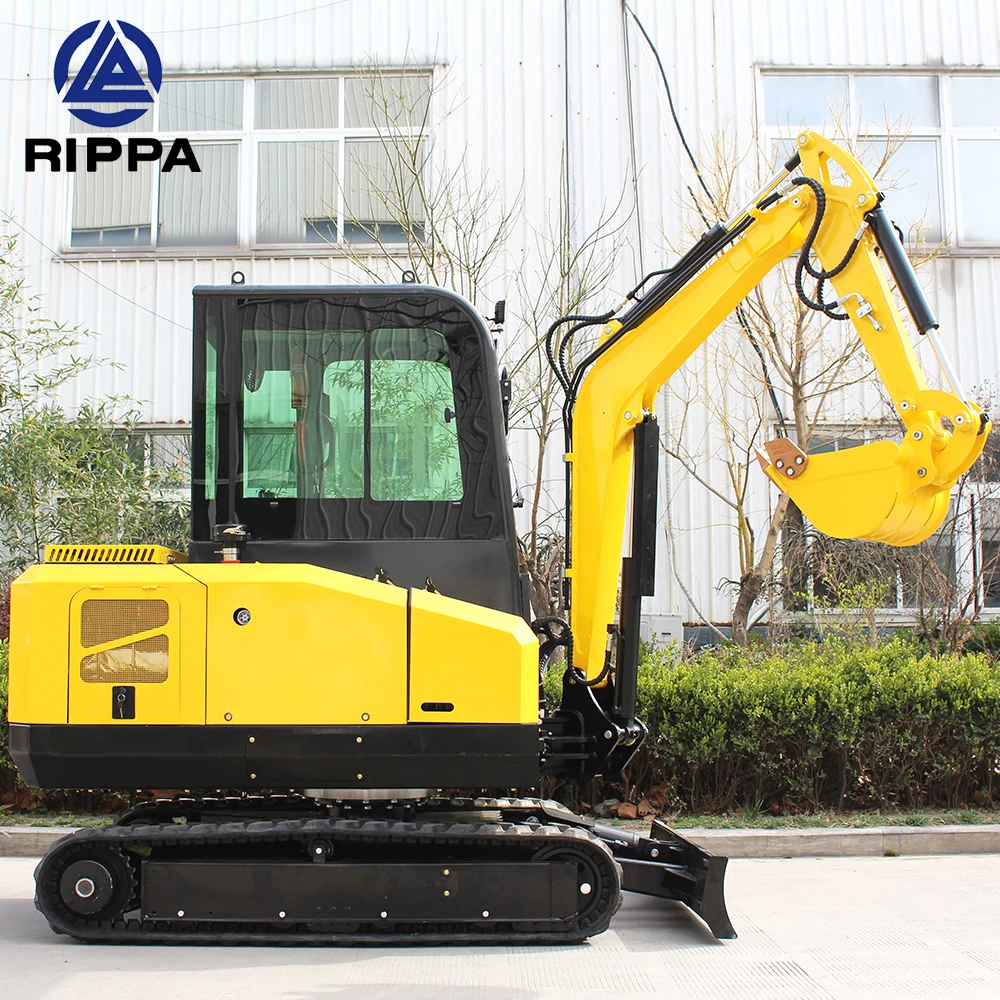 Rippa Ultimate Performance  Machine 1Ton 2Ton 3Ton Diesel Engine Mini Excavator With CE Certificates