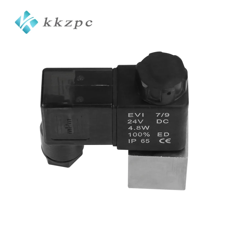 Aluminium Alloy Normally Closed Electric Solenoid Air Valve 2Position 2 way 2V025-08S Input Output