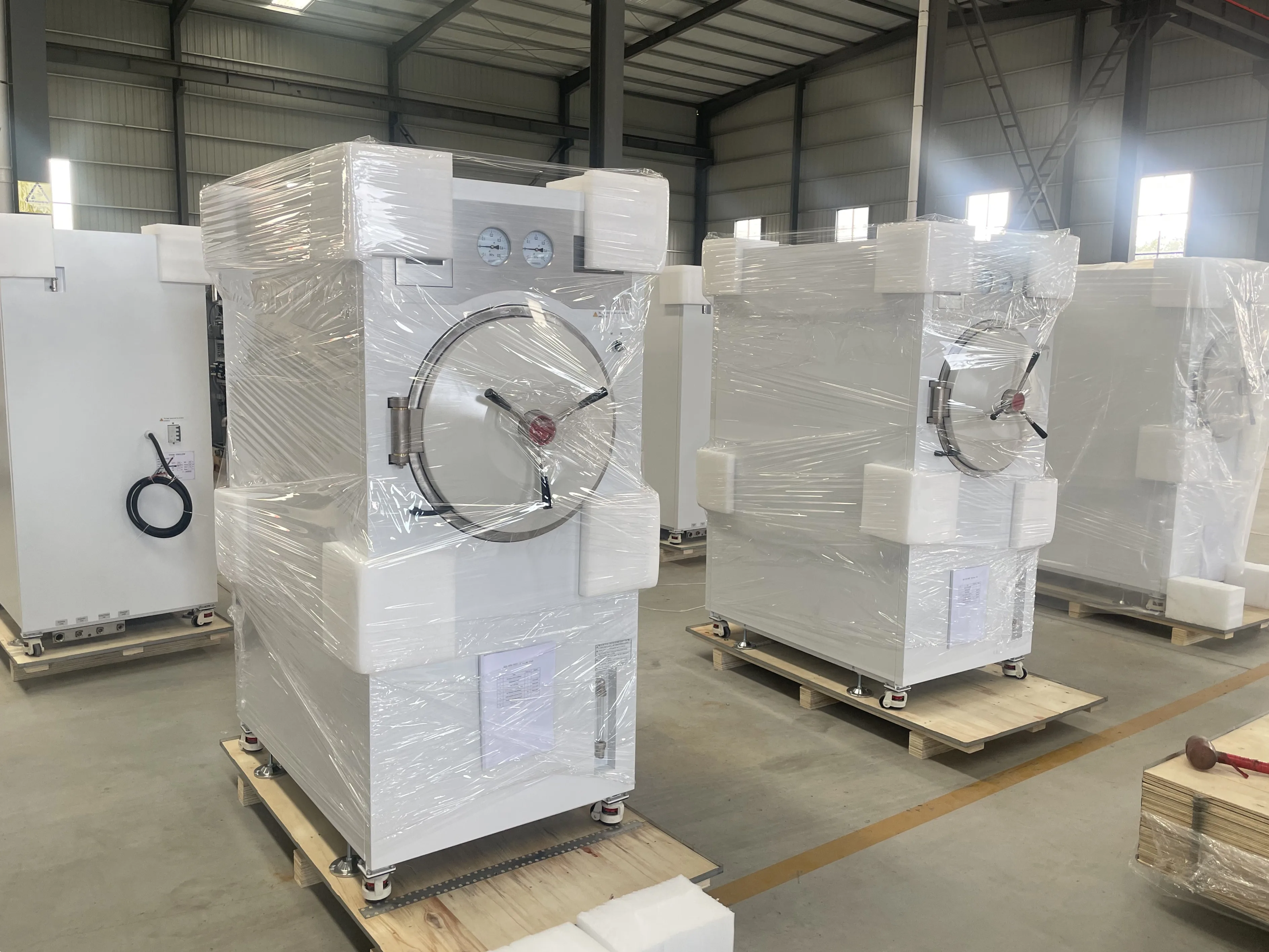 MST-300B customizable pressure vessel pulse vacuum sterilizer touch screen operation medical sterilizer