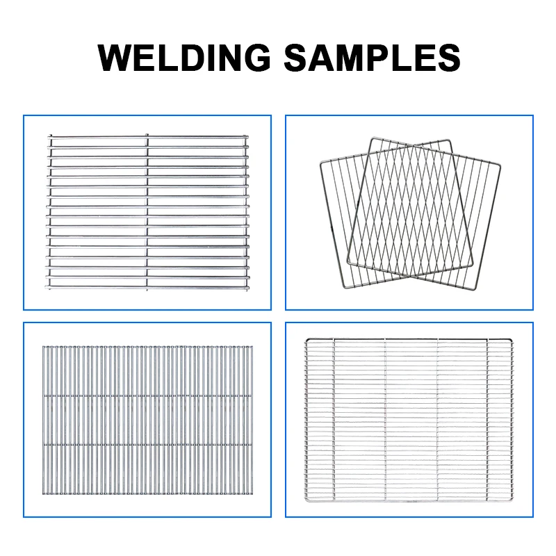 HWASHI Automatic Wire-Dropping Wire Basket Mesh Welding Machine With Bending Station
