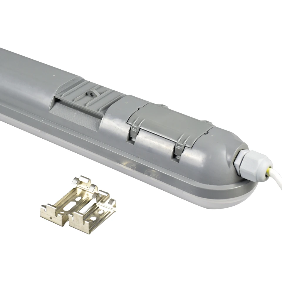 Tri-Proof IP66 Waterproof LED Linear Batten Light 50W 40W 1.2m 0.9m Vapor Tight for Workshop and Warehouse Use