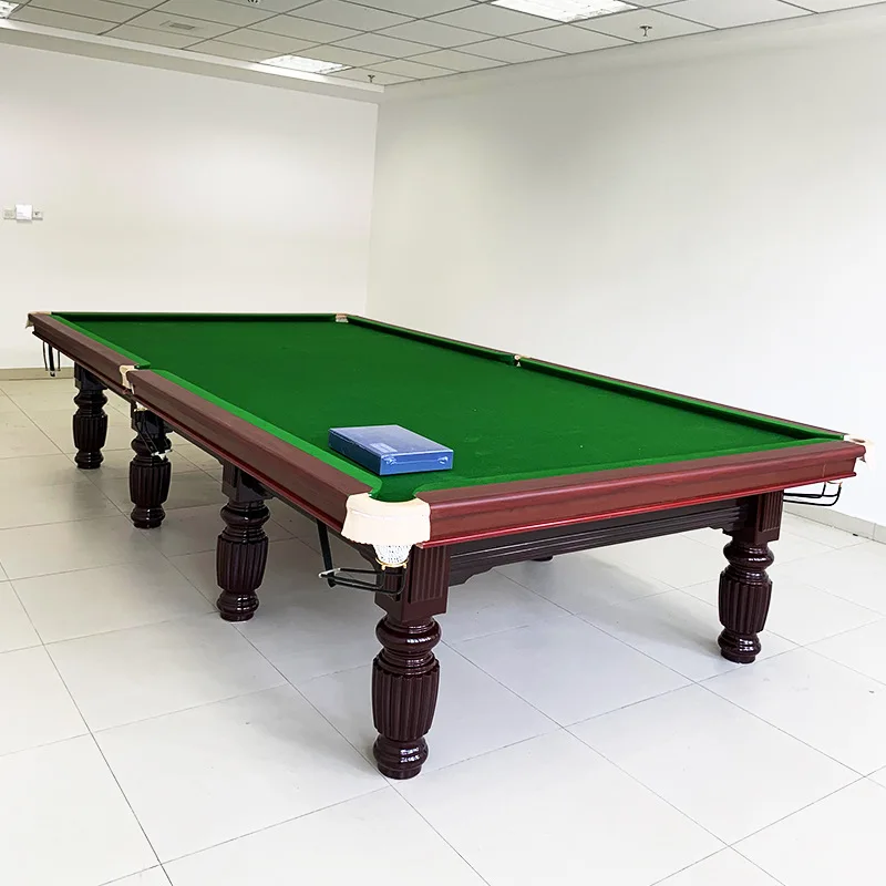 Custom nooker luxury style home professional russian billiard table 12ft snooker table used home used standard snooker table