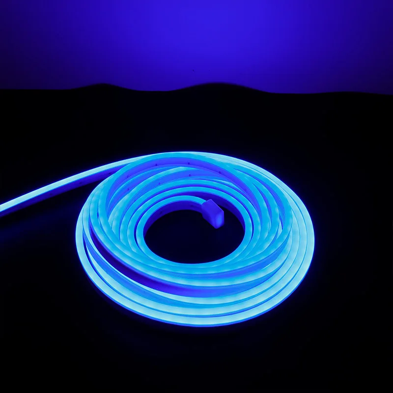strip light 8*16mm SMD2835 120led/m 12v 24v 110v 220v warm white PVC material copper wire for decoration