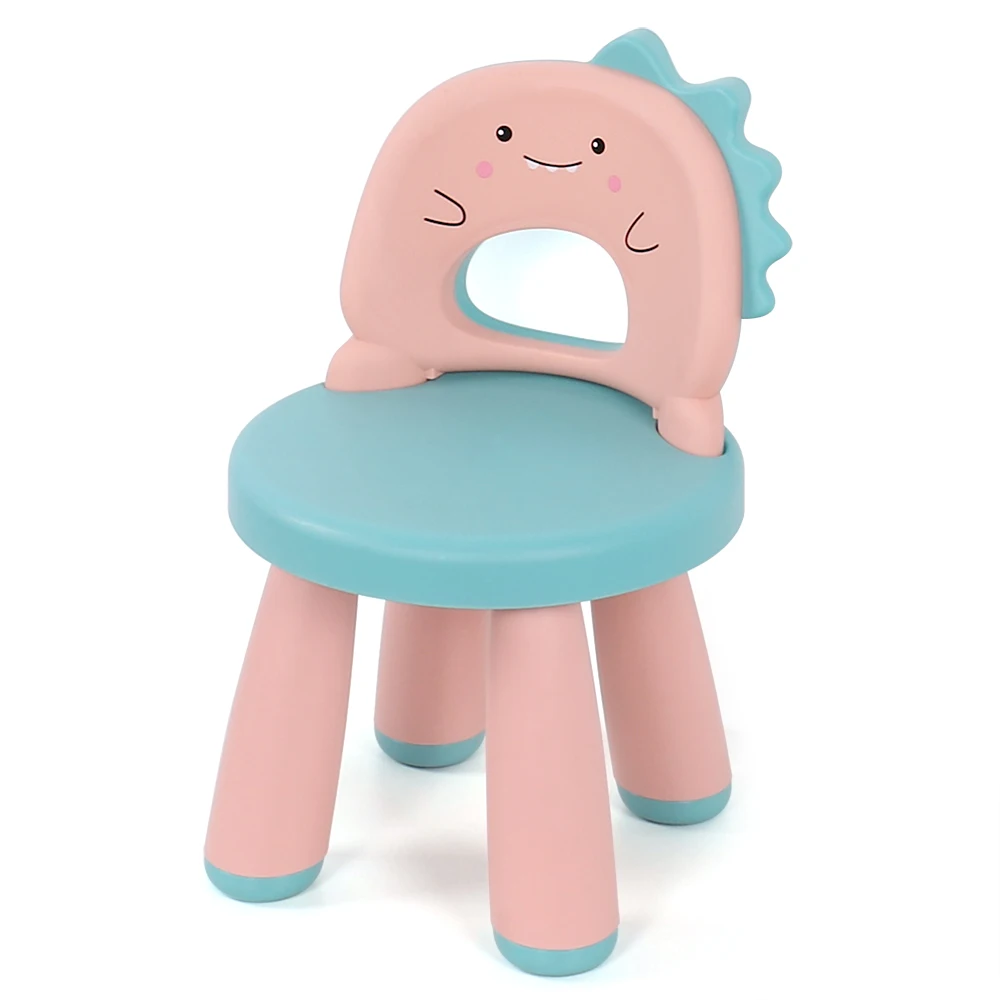 wholesale morden big soft outdoor plastic personalized pink little kids chair