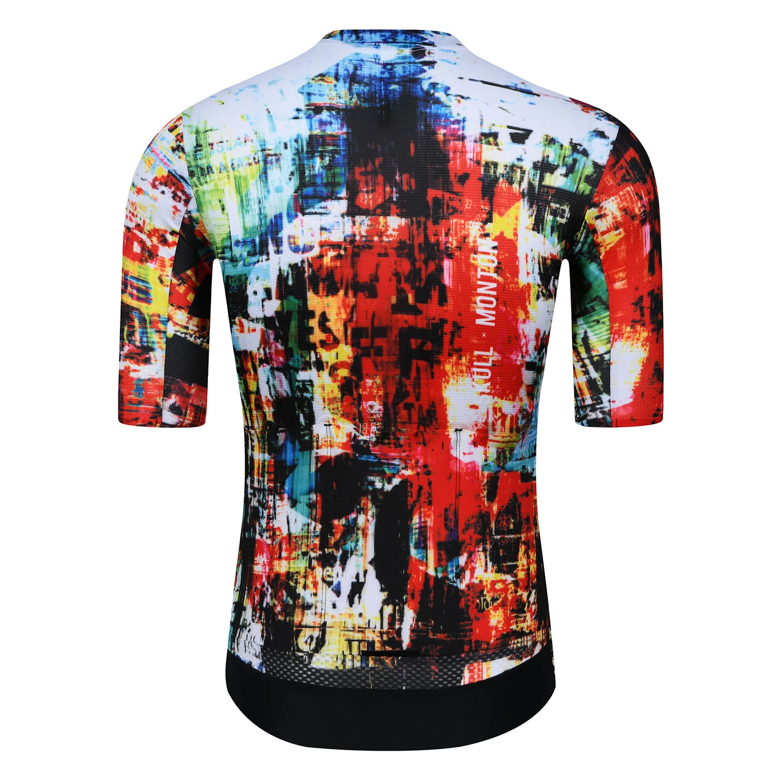 OEM Multi-pockets Road Bike Short Sleeve Jersey Custom Sublimation Printing Bicycle Jersey Colorful Design Cycling Jersey