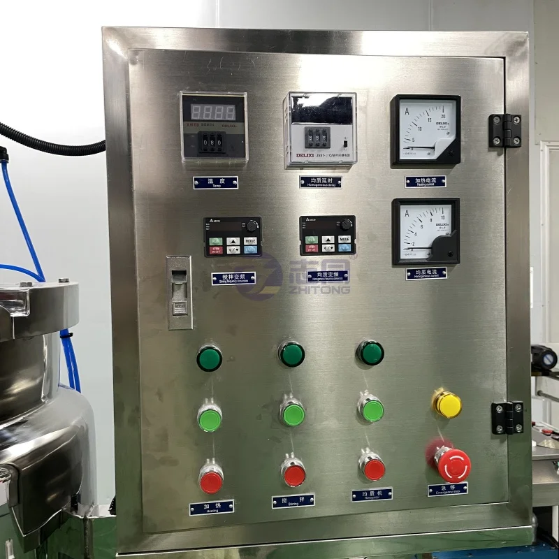 Shampoo Conditioner Homogenizing Shampoo Detergent Production Line Small Lotion Dish Washing Liquid Soap Making Machine