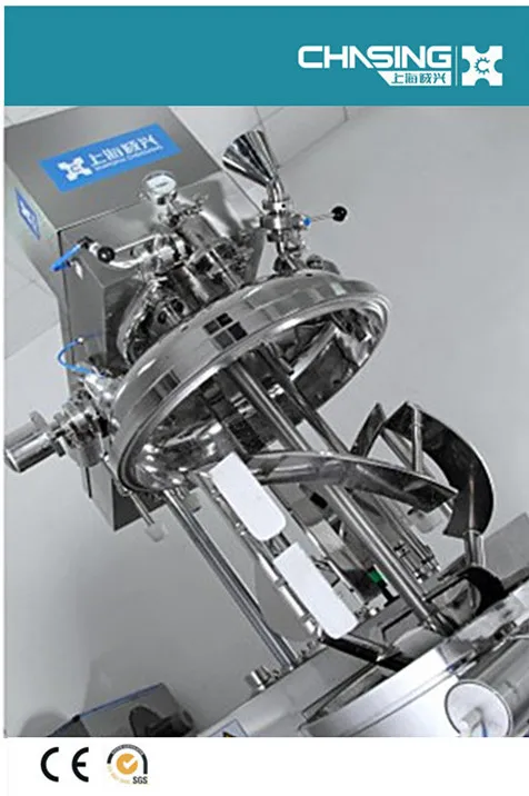Cosmetics emulsifying machinery/Vacuum Emulsifying Mixer