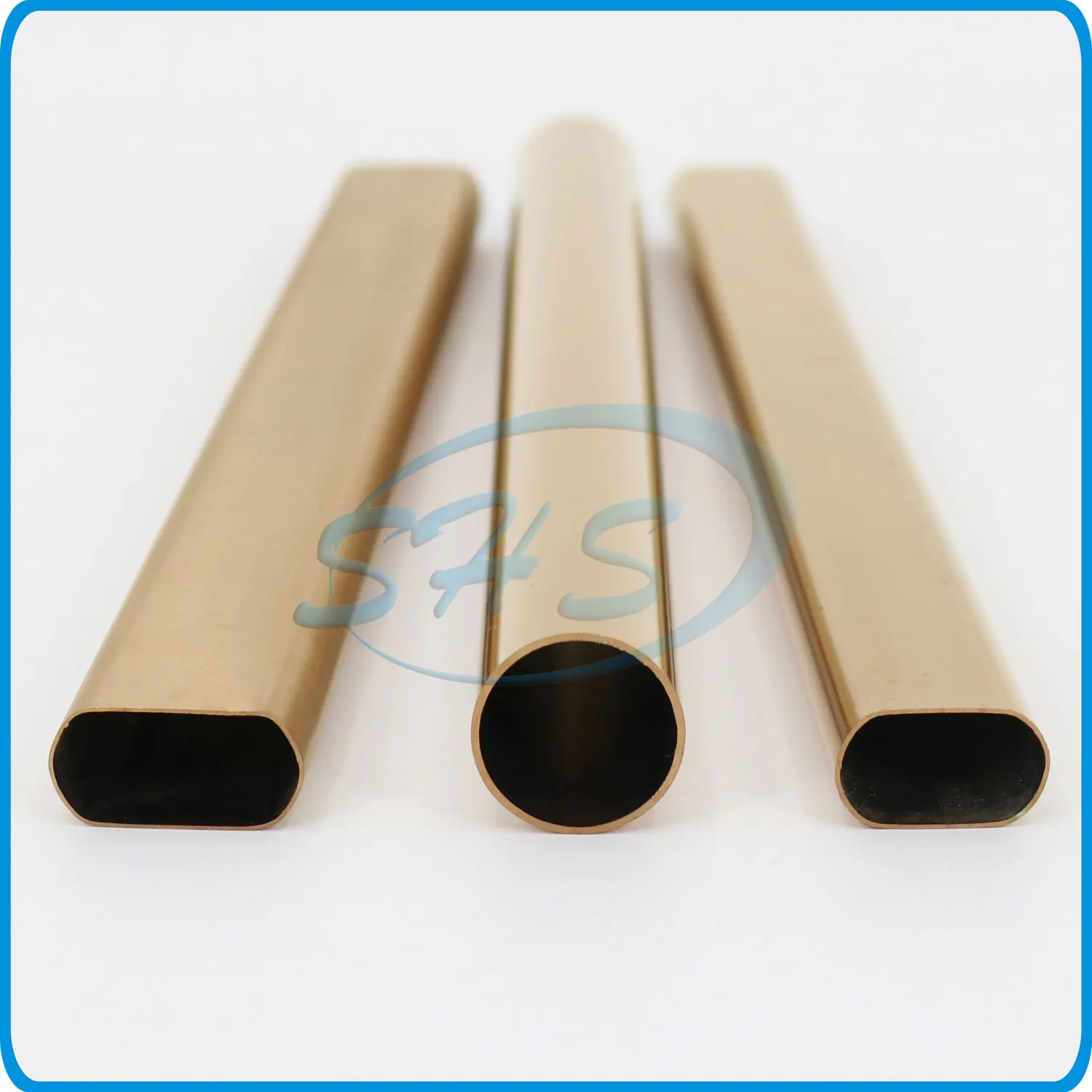 AISI 201 304 316 inox electric polishing metal tube round square rectangular oval slot embossed section welding stainless pipes