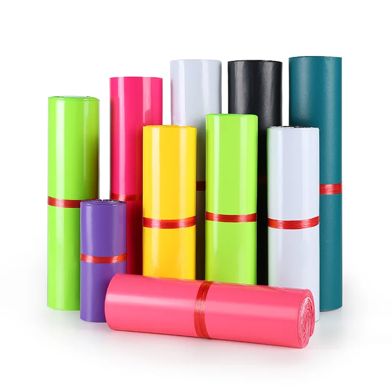 Spot recycled waterproof express packing bag clothing logistics packing courier bags envelope poly mailer mailing polymailer