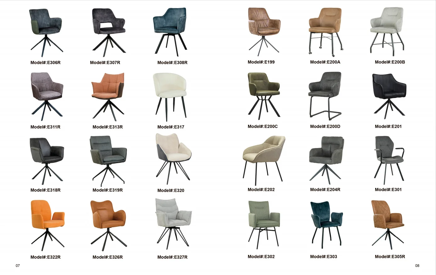 Wholesale Luxury Nordic bedroom furniture velvet accent chair modern Nordic living room chair dining chair