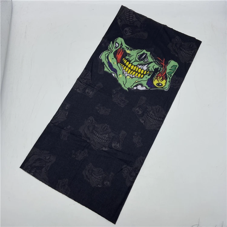 
New arrival muti-functional bandanna seamless neck scarf tube head-wear magic bandanna pirate printing 