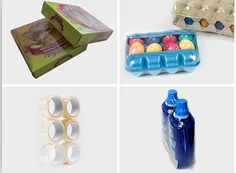 Automatic High Speed Flow Packing Machine Hot Shrink POF Film wallpaper rolls Shrink Wrapping Machine