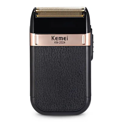Discount Kemei 2024 Razor Reciprocating Electric for Men Double Blade waterproof Wireless USB Rechargeable Shaver Barber Trimmer