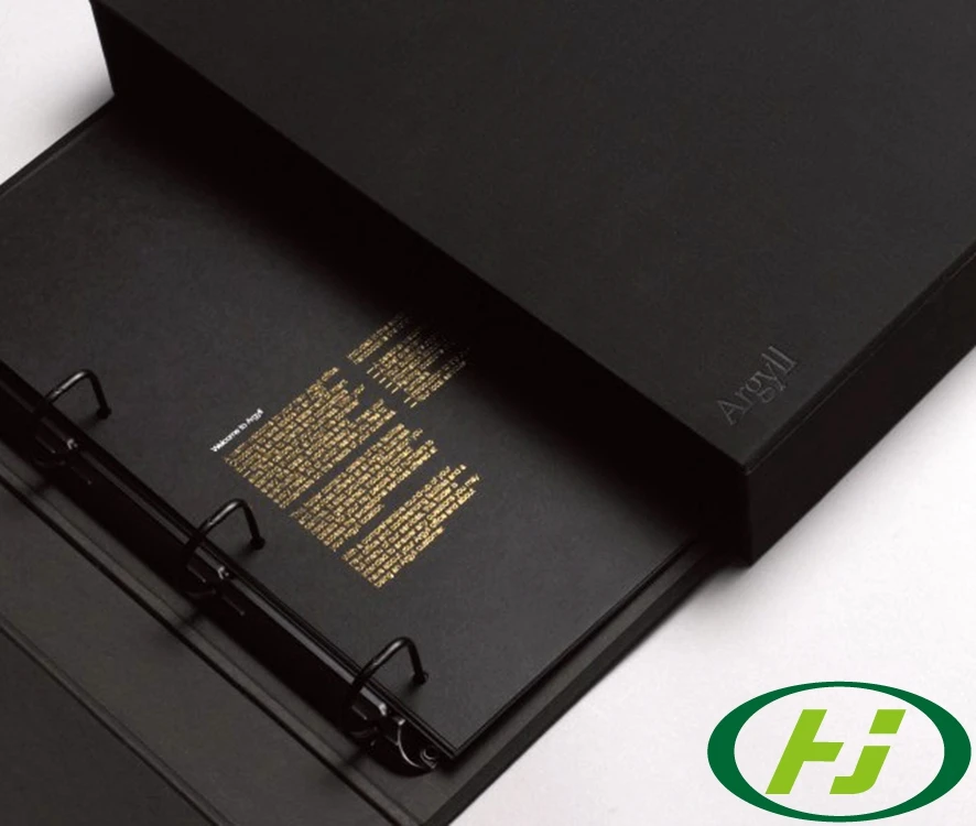 Office Stationery A4 Cardboard File Box Ring Binder