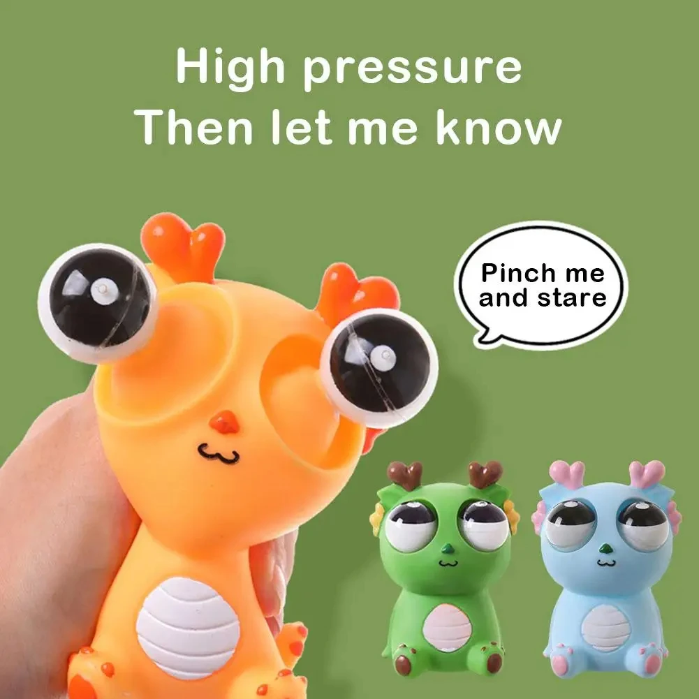 Funny Eyeball Burst Squeeze Toys Kids Adults Creative Tricky Doll Balls Decompression Animal Eyes Popping Out Eyes Toys Gifts