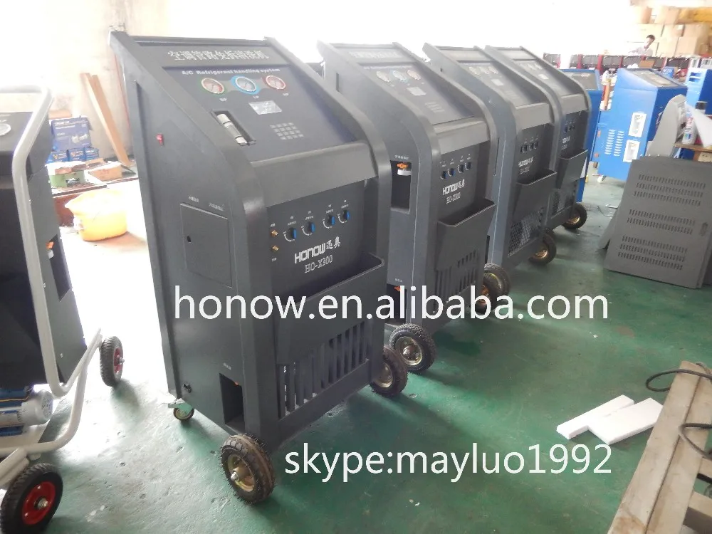 Fully automatic air conditioning work station,using SECOP brand compressor