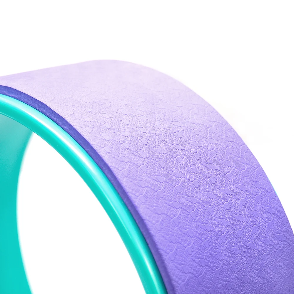 
TPE Yoga Slimming Wheel Custom Color Eco friendly gymnastic rings training yoga wheel 