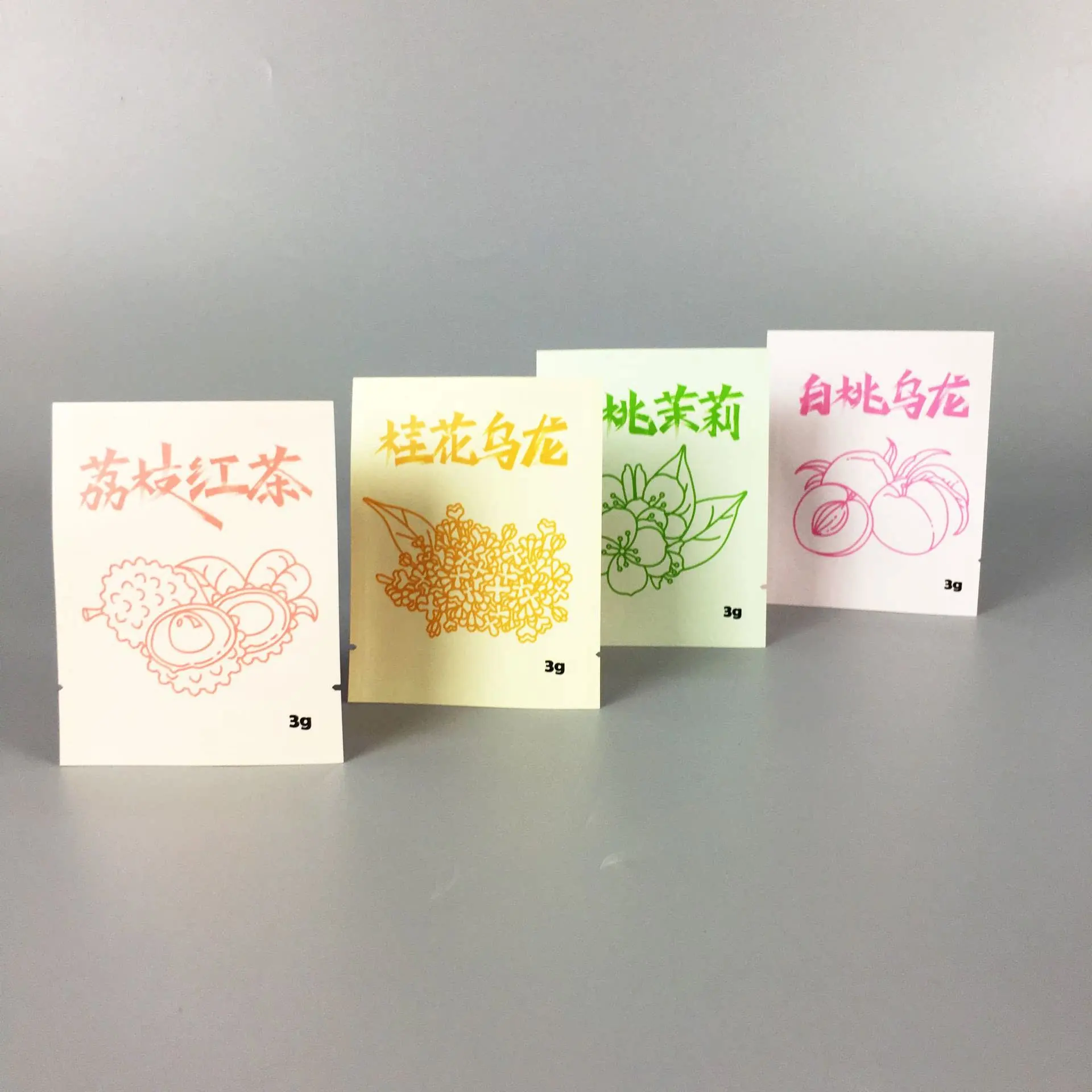 New Arrival Food Grade Aluminum Foil Moisture Proof Pouch Valve Smell Proof Three Side Seal Coffee Tea Packaging Bag